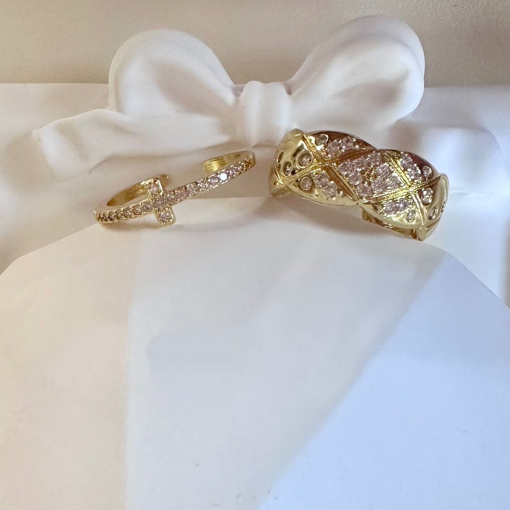 2-Piece Dainty Ring Set