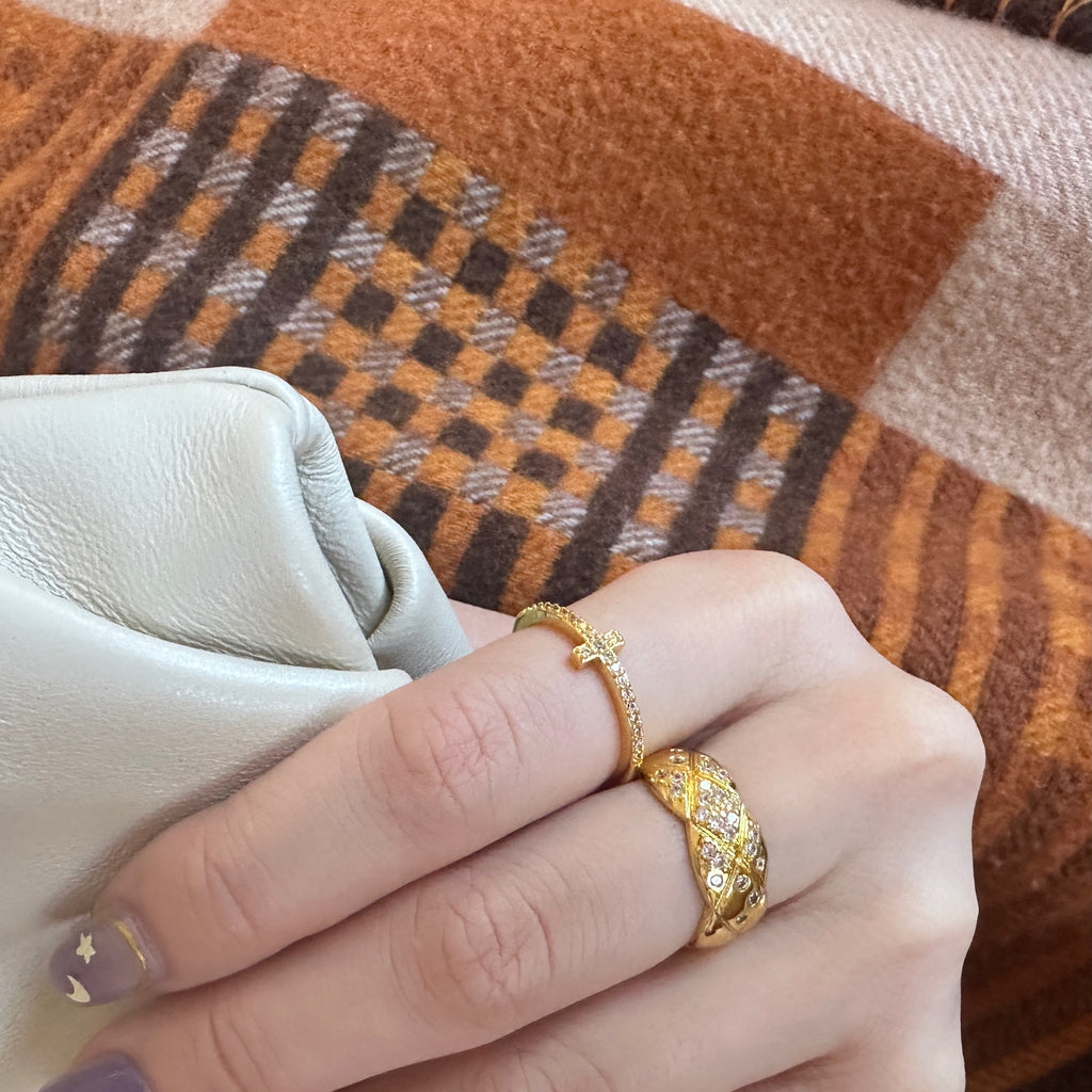 2-Piece Dainty Ring Set