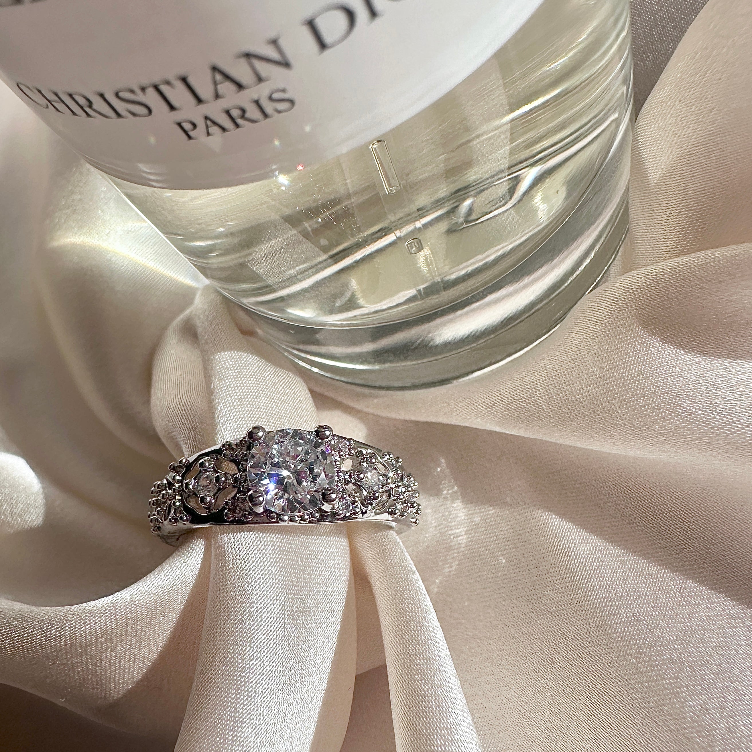 Unique Vintage Filigree Statement Ring