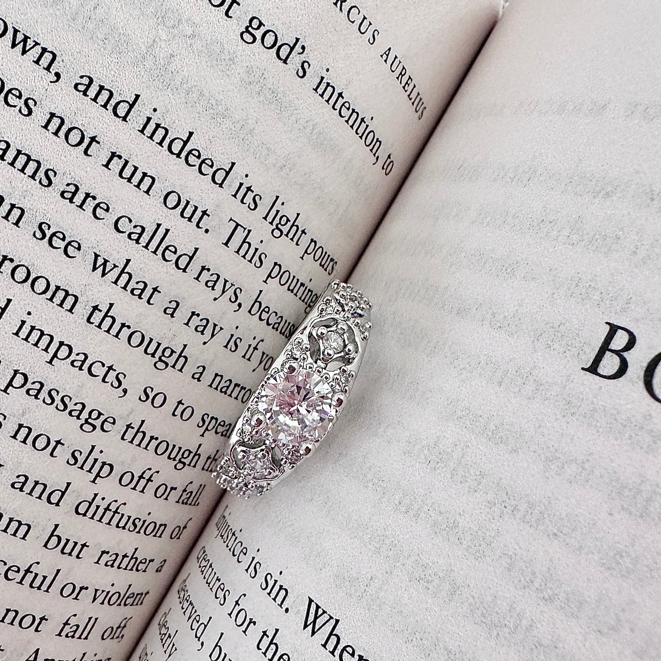 Unique Vintage Filigree Statement Ring