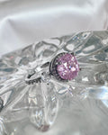 Vintage Inspired Pink Gemstone Ring | Gift for Her