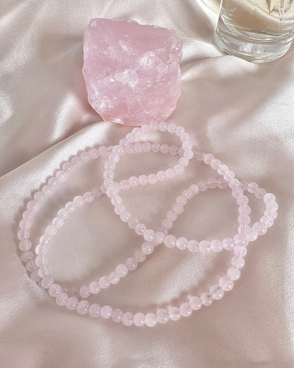 Self-Love Stone-Rose Quartz Bracelet 4mm