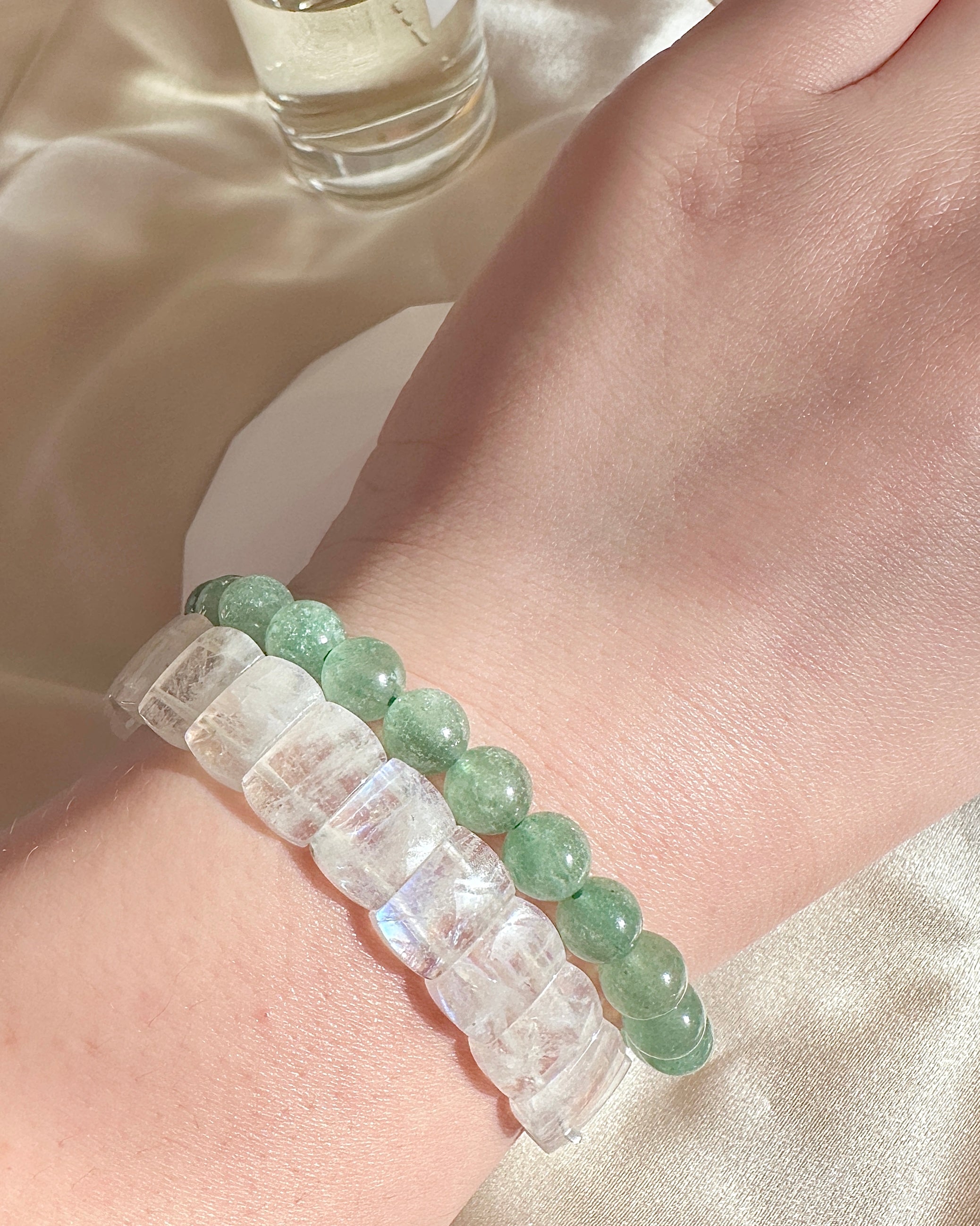 Natural Moonstone Bracelet 10mm– Calming Crystal Jewellery