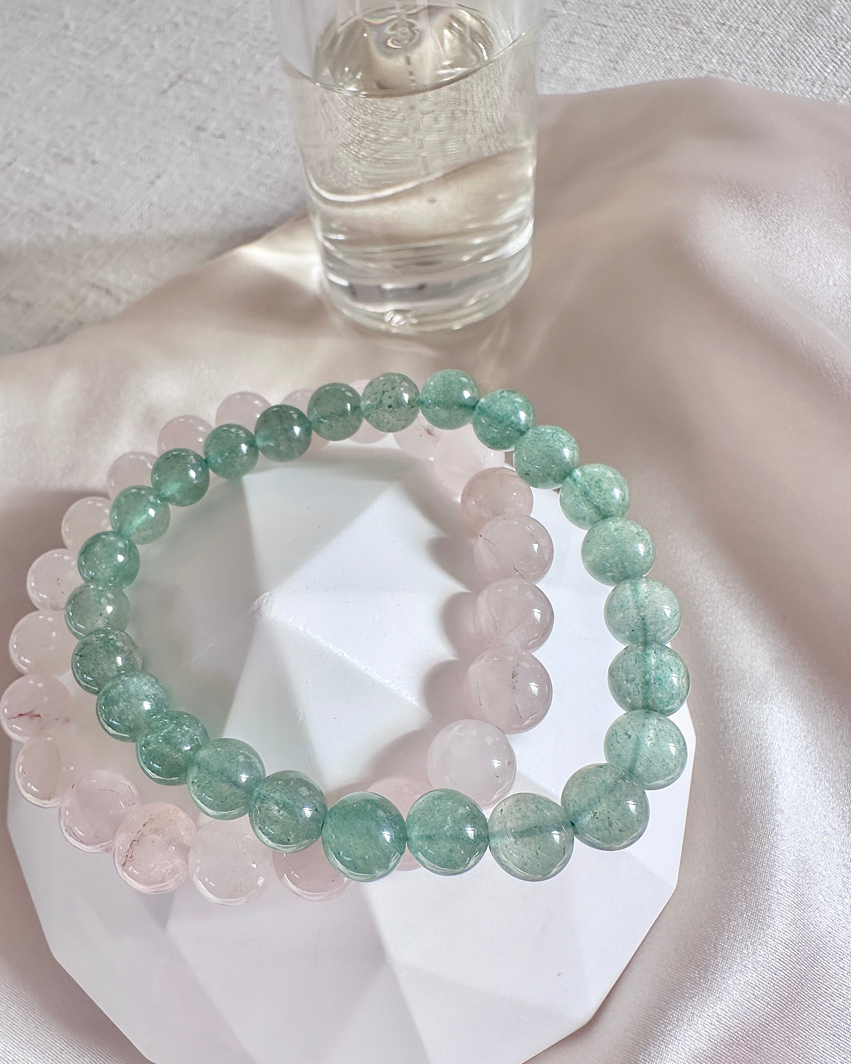 Strawberry Quartz Bracelet — Stone of the Forest Whisper