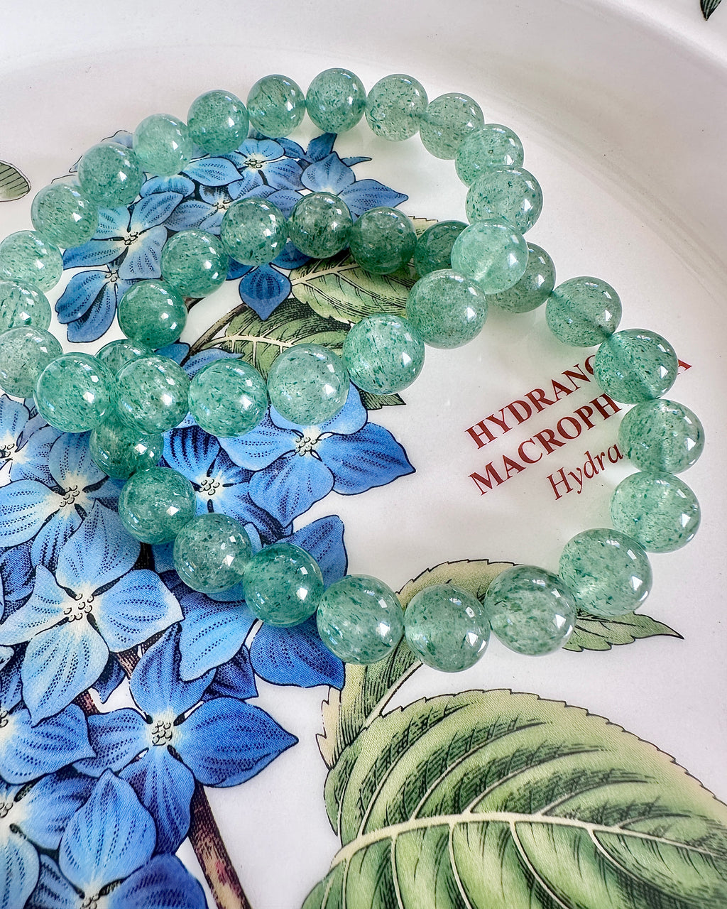 Strawberry Quartz Bracelet — Stone of the Forest Whisper