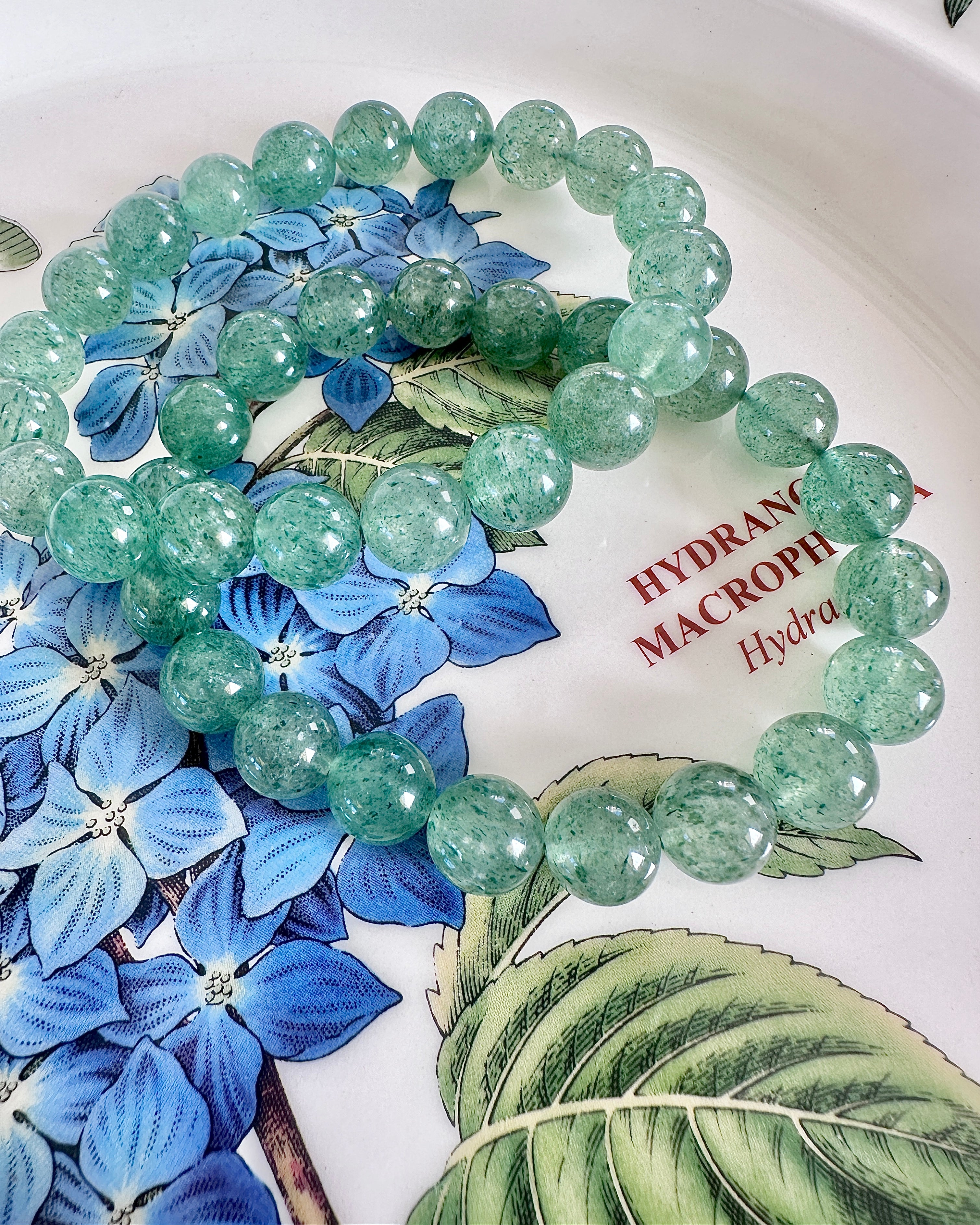 Strawberry Quartz Bracelet — Stone of the Forest Whisper