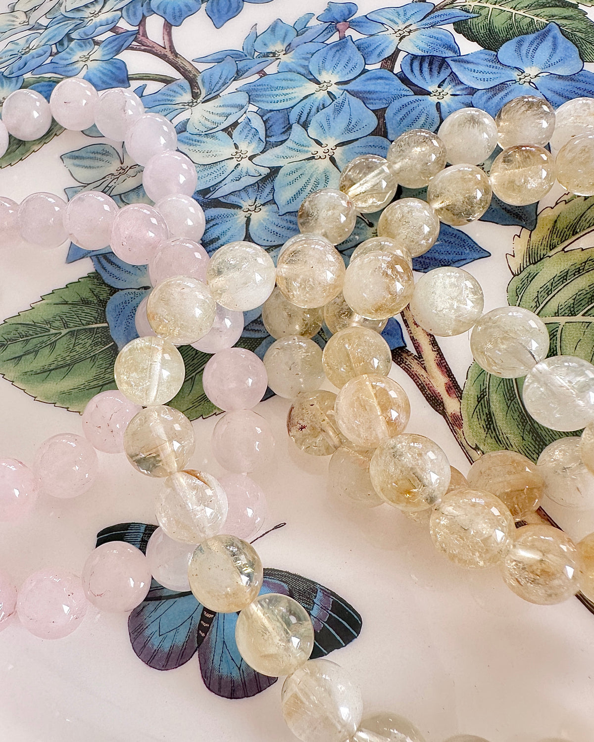 Yellow Phantom Quartz Bracelet 8mm— Stone of Wealth & Career Breakthroughs