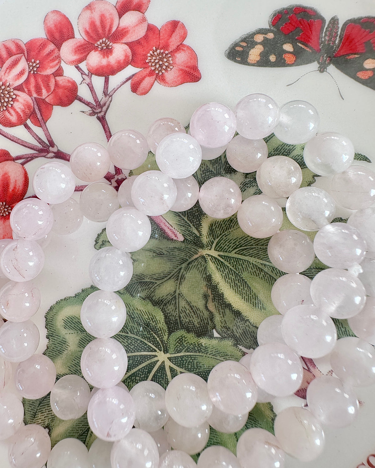 Rose Quartz Bracelet — 10mm Self-Love Stone