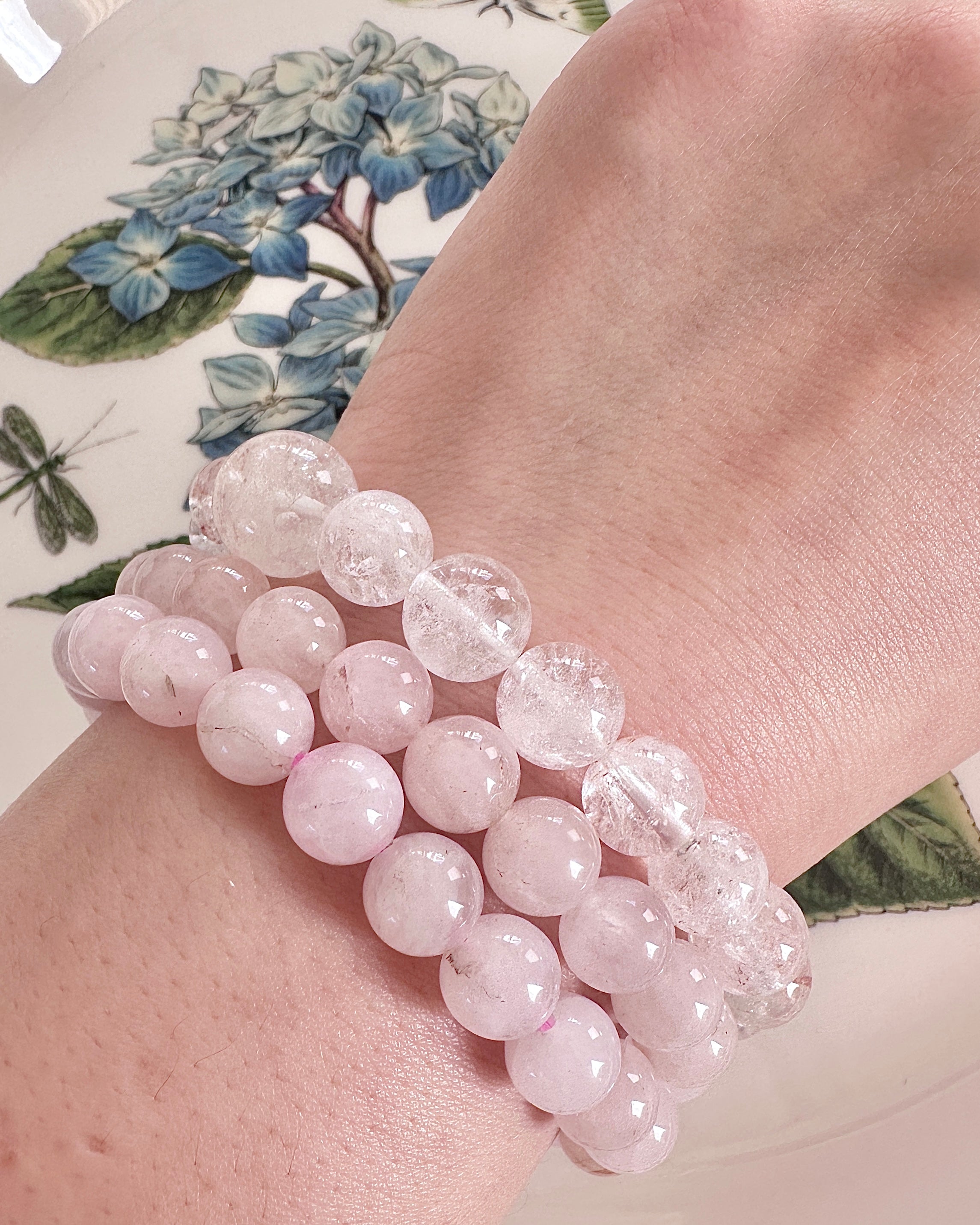 Rose Quartz Bracelet — 10mm Self-Love Stone