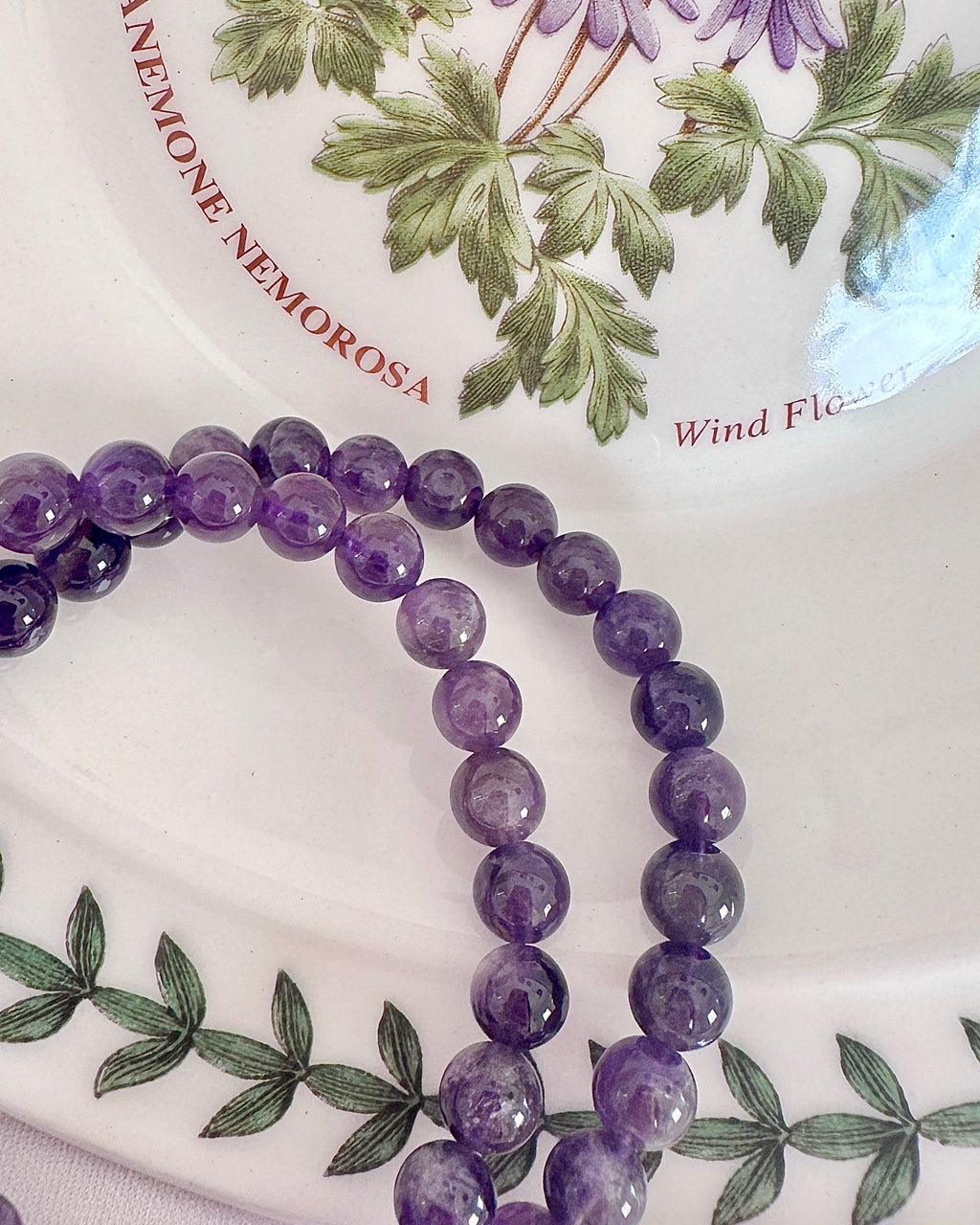 Amethyst Bracelet — Crown Chakra Calm, Focus & Sleep