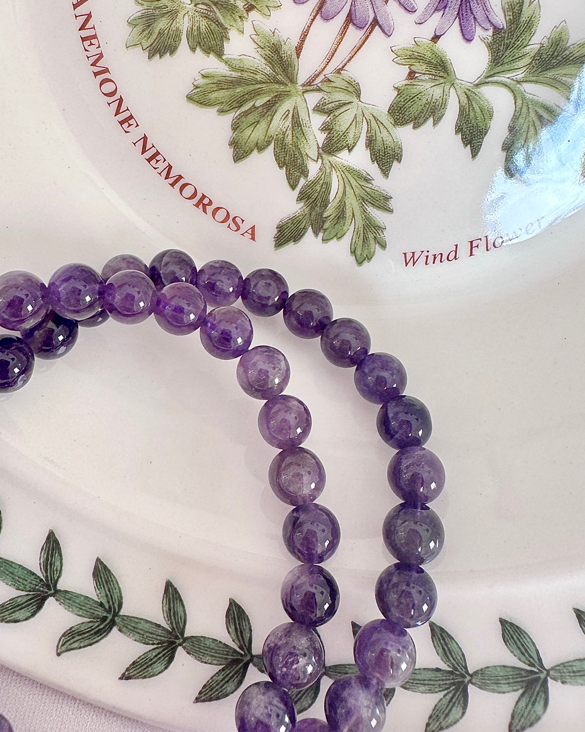 Amethyst Bracelet — Crown Chakra Calm, Focus & Sleep