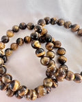 Golden Tiger Eye Bracelet — 10mm Stone of Courage & Personal Power
