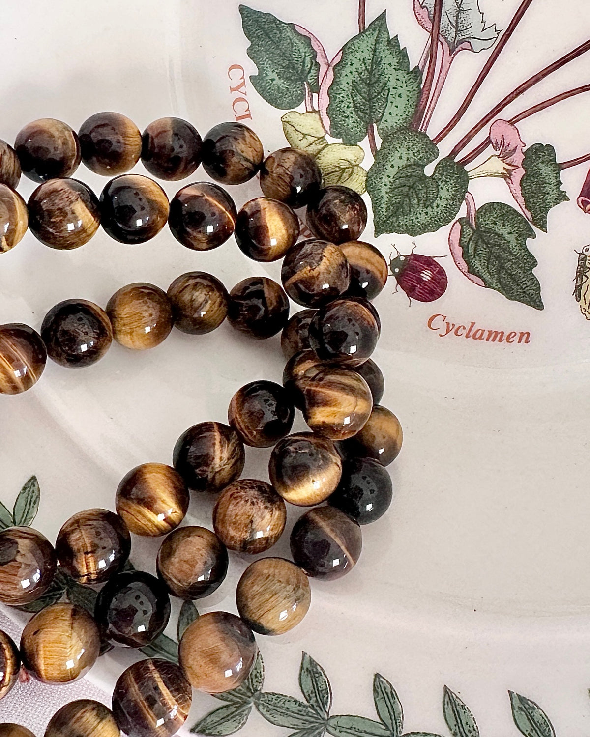 Golden Tiger Eye Bracelet — 10mm Stone of Courage & Personal Power