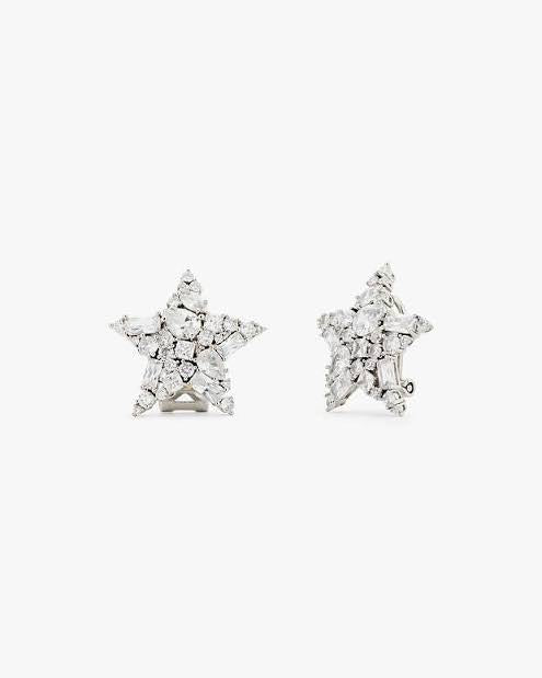 Kate Spade New York: Crystal Cluster Star Statement Earrings