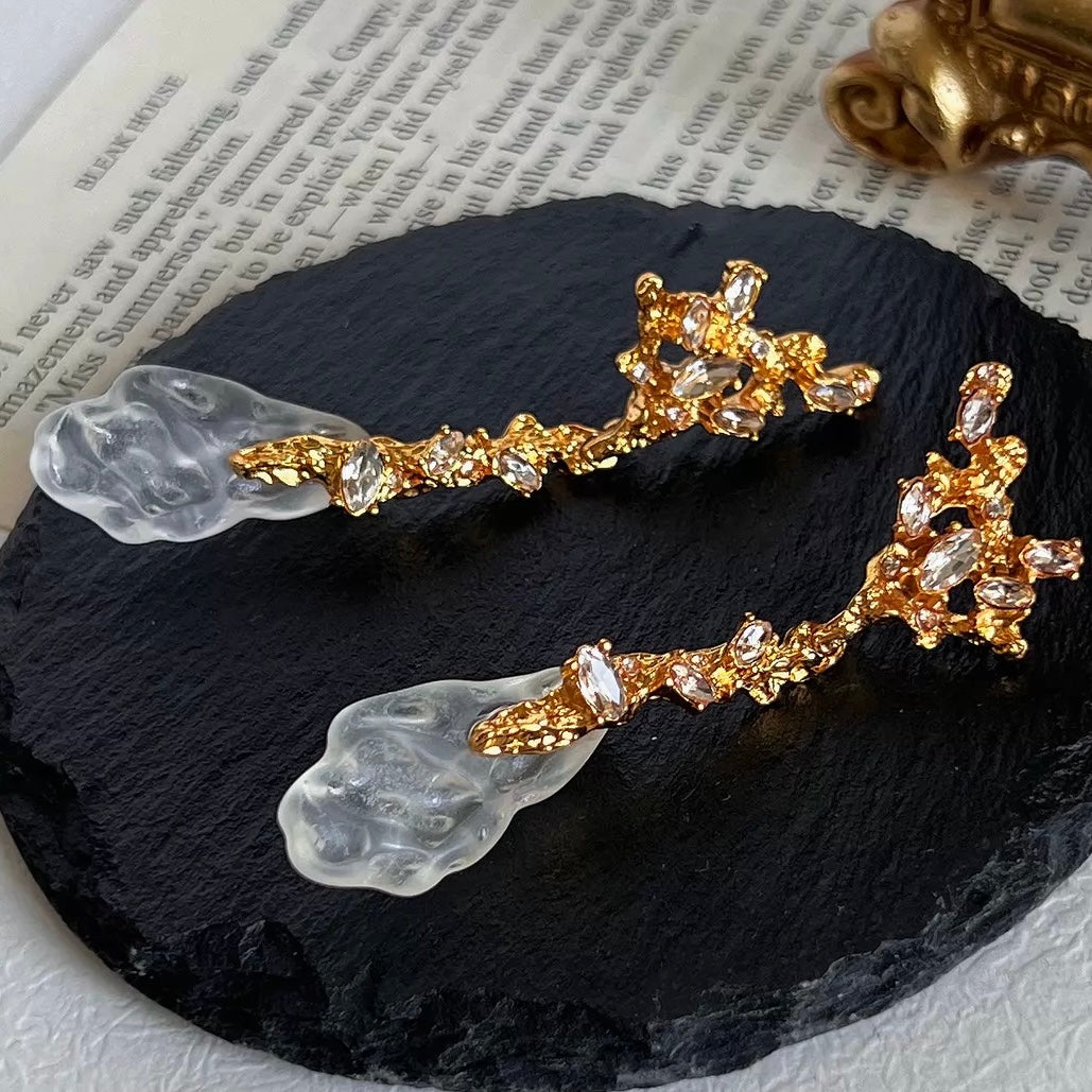 Dream Rain Post Drop Earrings