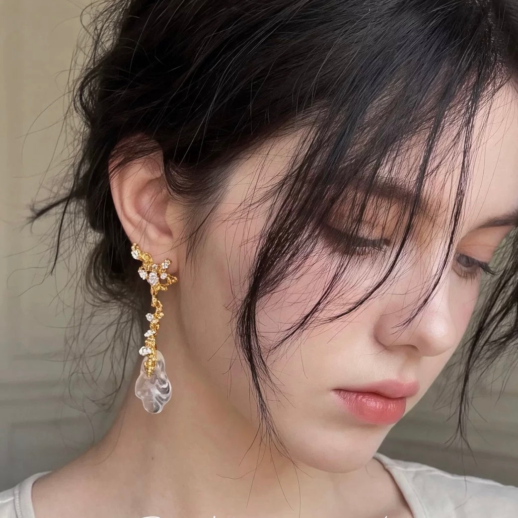 Dream Rain Post Drop Earrings