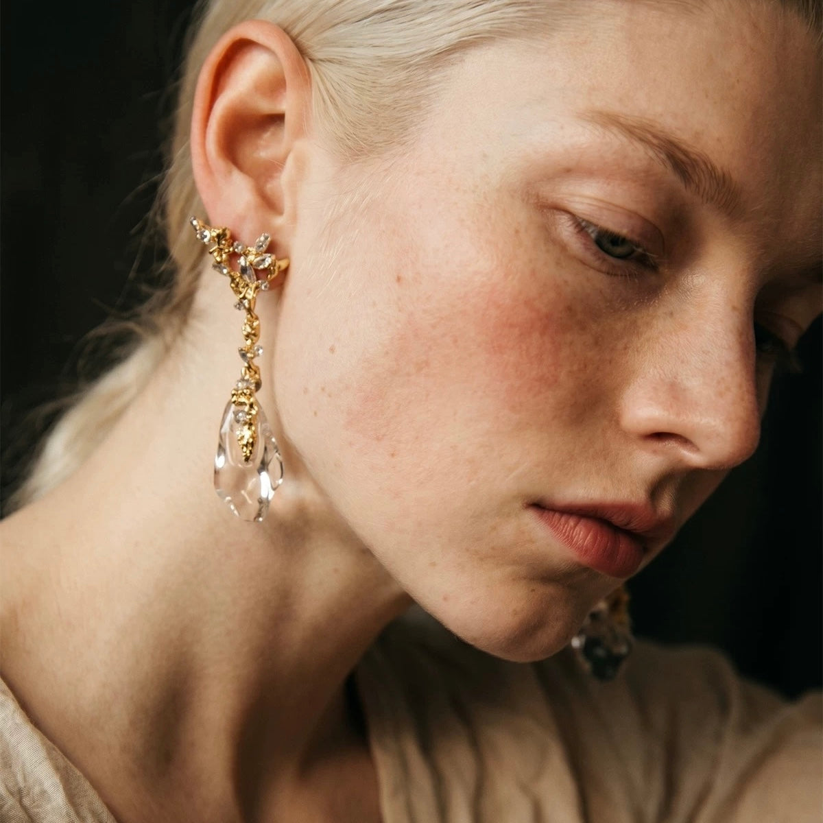 Dream Rain Post Drop Earrings
