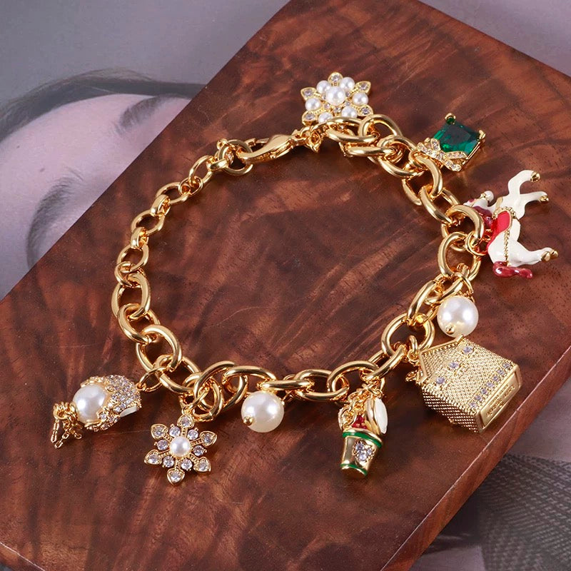 Kate Spade New York Holiday Charm Bracelet