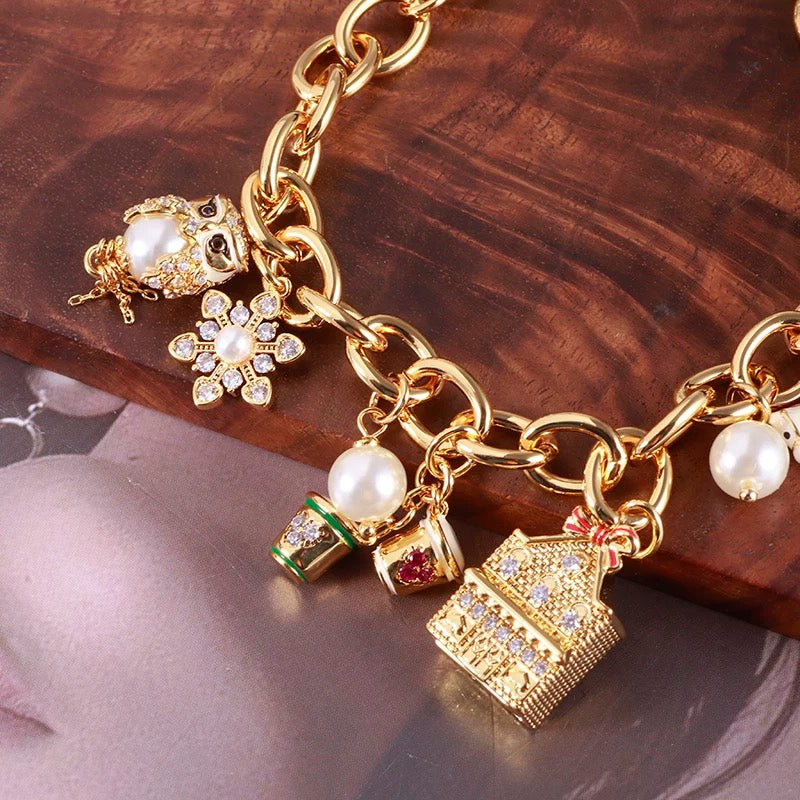 Kate Spade New York Holiday Charm Bracelet
