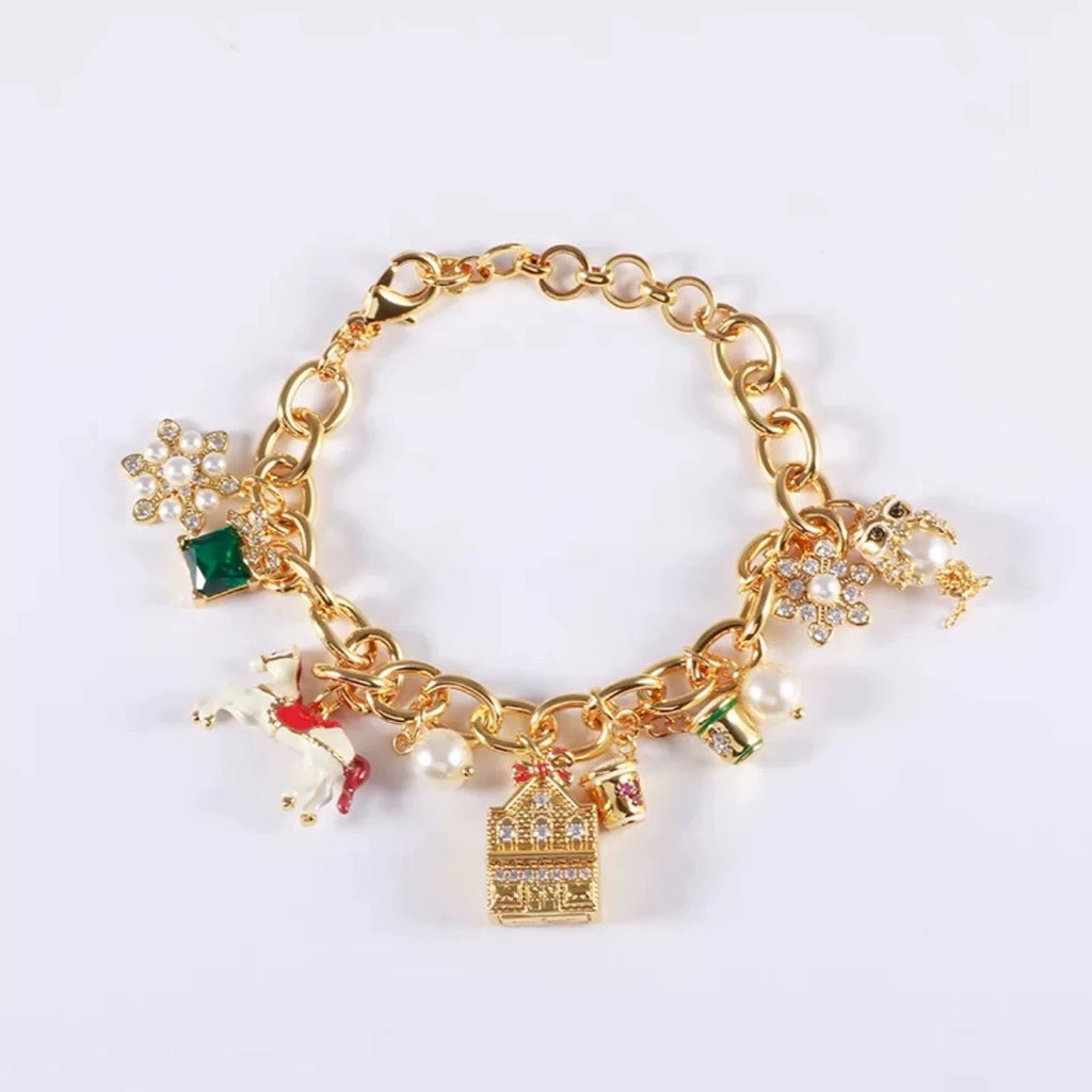 Kate Spade New York Holiday Charm Bracelet