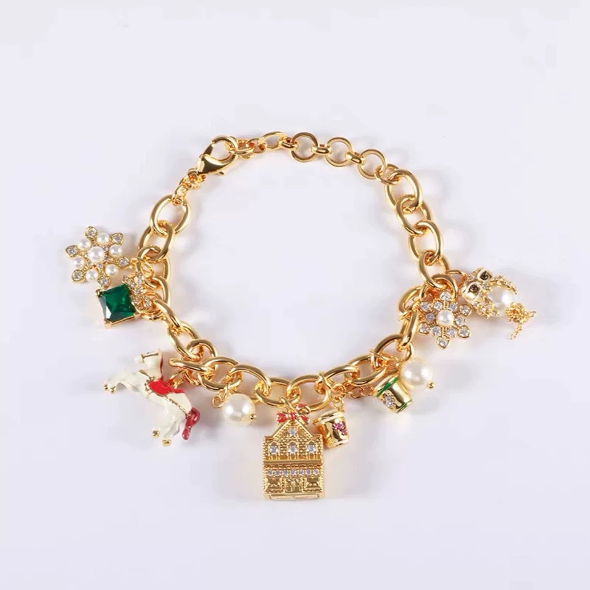 Kate Spade New York Holiday Charm Bracelet