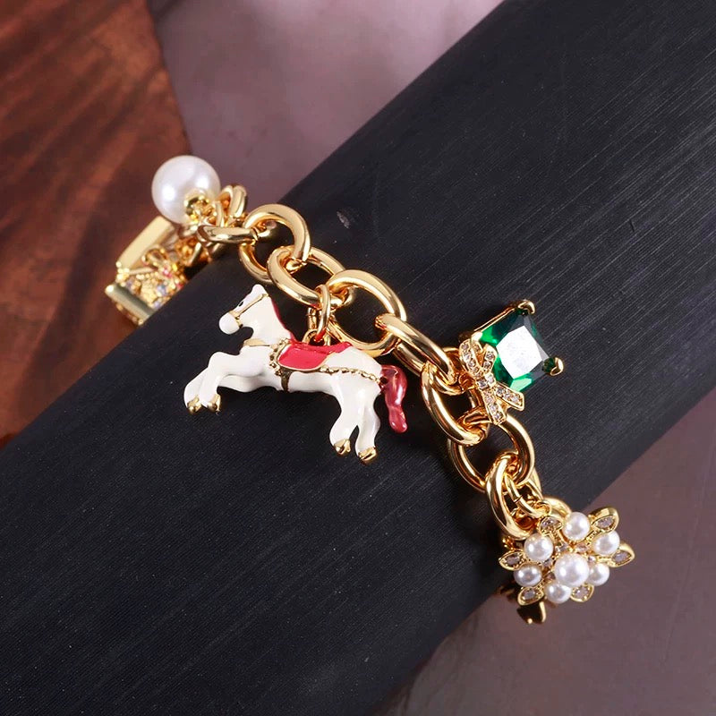 Kate Spade New York Holiday Charm Bracelet