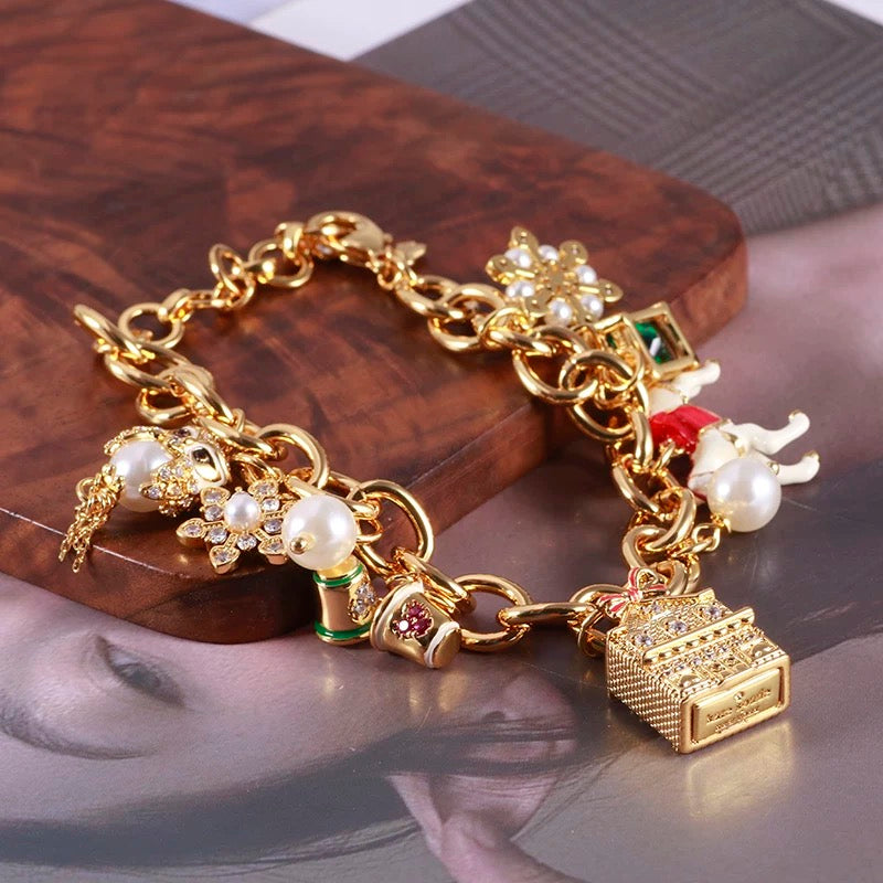 Kate Spade New York Holiday Charm Bracelet