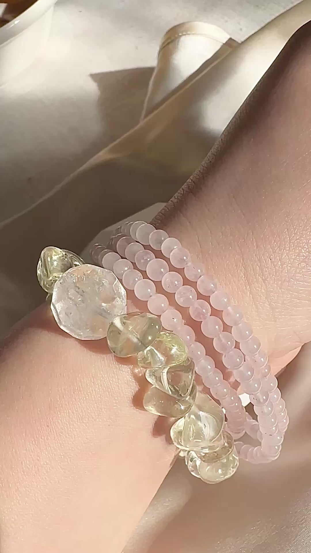 Citrine Bracelet 10mm - Stone of Joy & Confidence